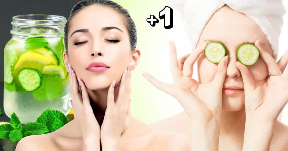 Fonte da juventude: Botox natural de pepino +1 ingrediente extermina rugas