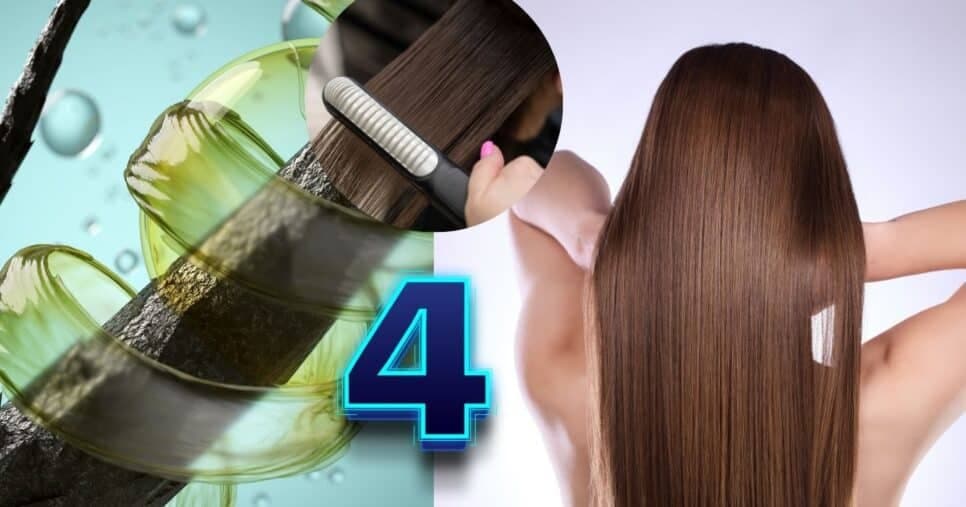 Adeus progressiva: Queratina natural com 4 ingredientes alisa da raiz até as pontas do cabelo
