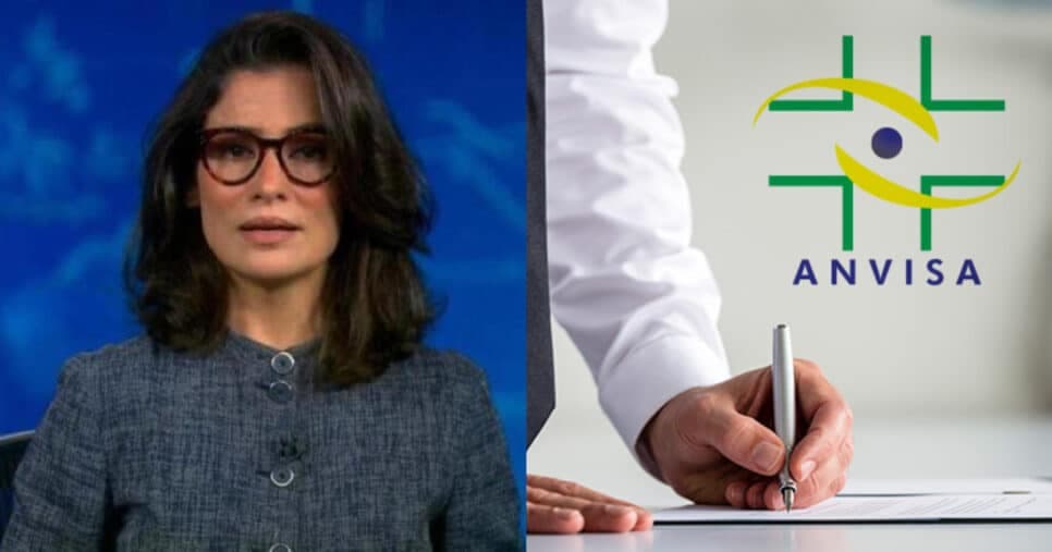 Câncer e até morte: Renata Vasconcellos para JN com proibição da Anvisa contra produto n°1 no Brasil