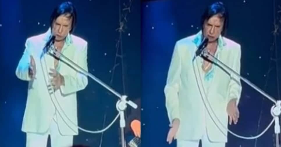 Jornal da Globo expõe vídeo com surto de Roberto Carlos no palco e show é interrompido às pressas: "Saiam"