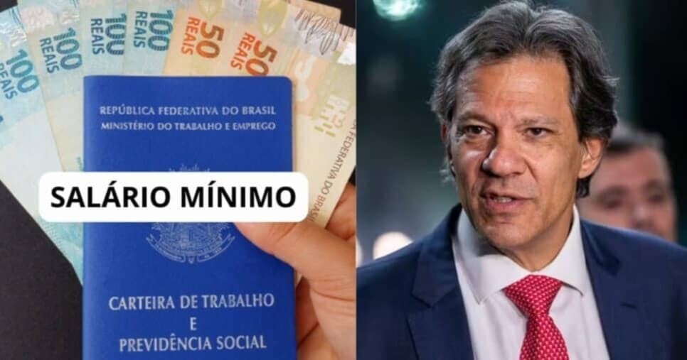 Salário mínimo histórico de R$1927 está em vigor para salvar lista de CLTs em 2024 - Foto: Internet+