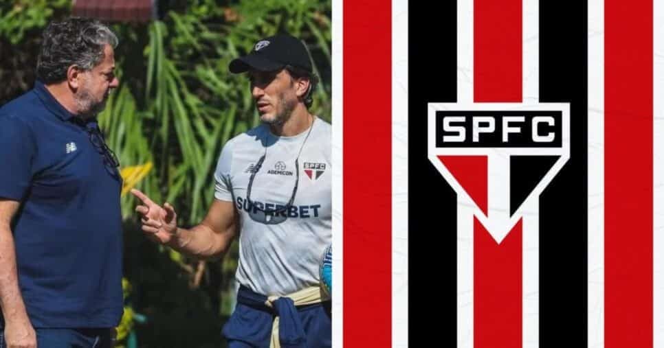 DEMISSÃO: Casares e Zubeldía se unem no São Paulo e armam barca do adeus com saída de 2 craques
