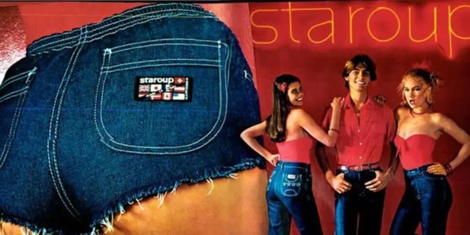 Staroup era uma das marcas mais amadas de jeans entre os anos 80/90 (Foto Reprodução/Exame)