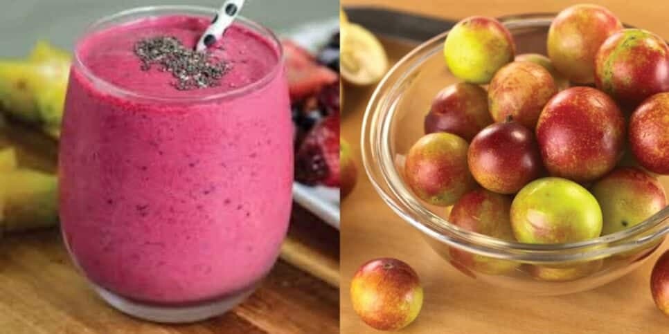 Smoothie de camu-camu (Foto Reprodução/Freepik) Smoothie de camu-camu (Foto Reprodução/Freepik)
