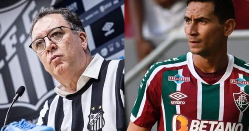 Teixeira não para em Ganso e libera PIX por +1 craque de R$ 6M do Fluminense no Santos em 2025