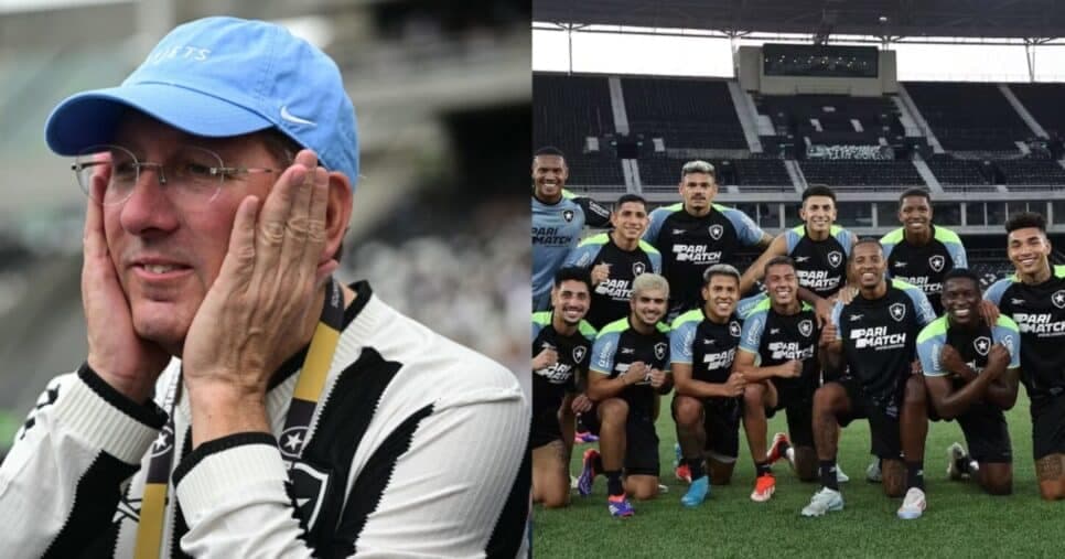 Almada e +6 dando ADEUS: Textor crava debandada de 7 craques no Botafogo pra 2025