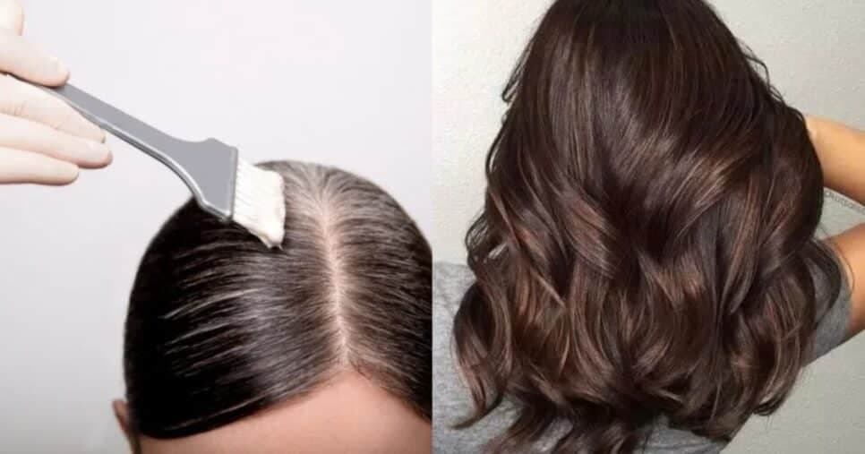 Como cobrir o cabelo branco naturalmente? Tinta com 2 ingredientes escurece o grisalho instantaneamente
