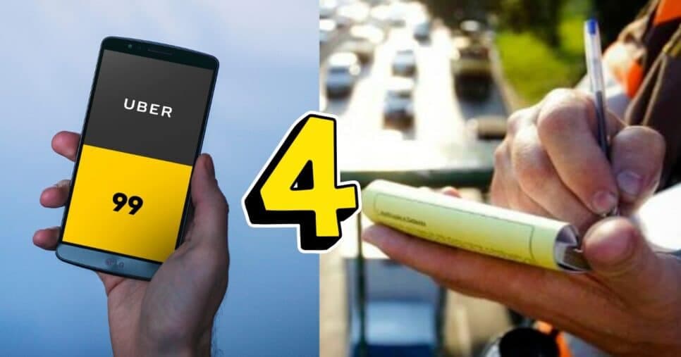 Multa pesada e imperdoável: Lei de trânsito em vigor em 2024 traz 4 alertas severos aos motoristas de Uber