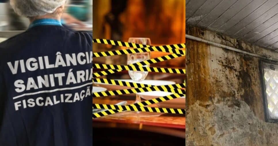 Insalubridade e podridão: Vigilância interdita restaurante popular e +1 gigante após flagra de nojeira