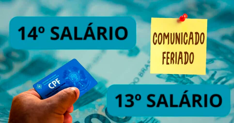 Real do 14º, antecipação do 13º e feriado dia (17/01): 3 viradas confirmadas à lista de CPFs em 2025