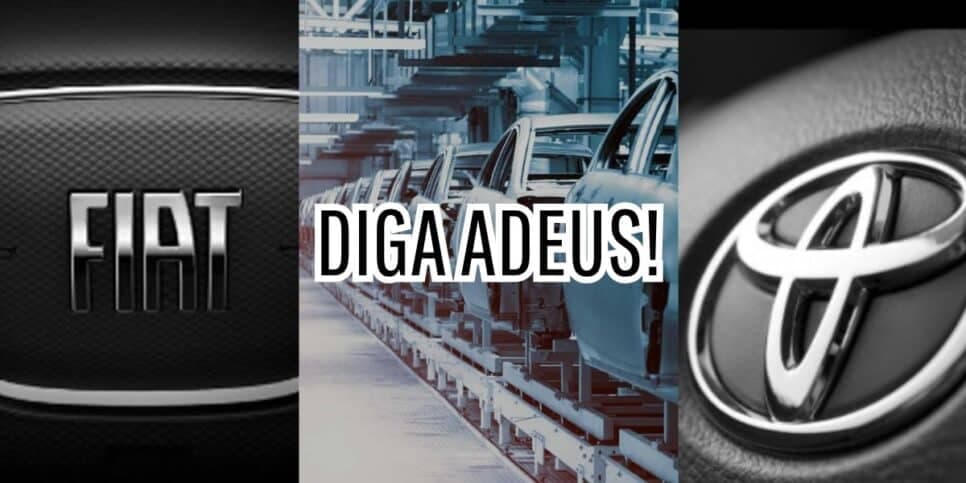 Fiat, Toyota e mais: Fim de 3 carros populares são decretados e donos choram no banho em 2025