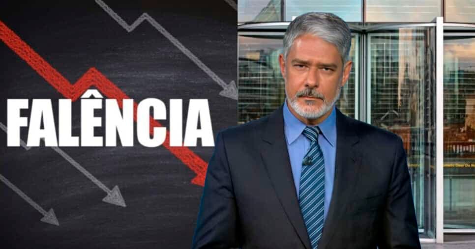 "Em pleno domingo": Bonner paralisa JN com falência de 2 bancos amados como a Caixa e dívida de R$11bi