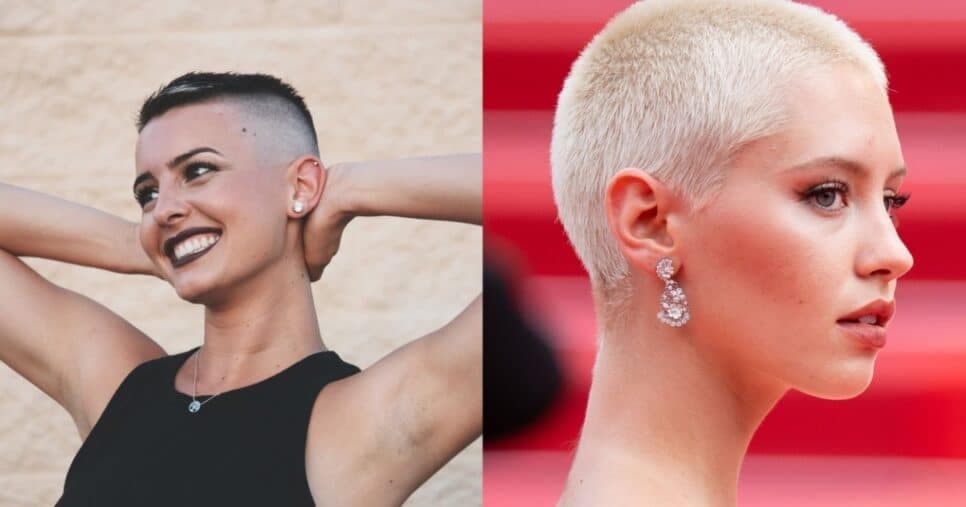 Modelo de corte de cabelo Buzz Cut estilizado - Foto: Internet Modelo de corte de cabelo Buzz Cut estilizado - Foto: Internet