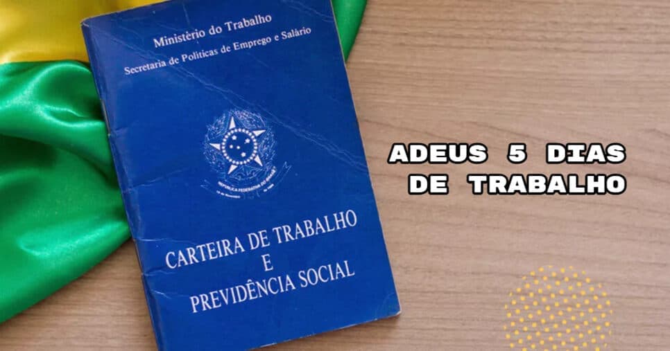 Adeus, 5 dias úteis: Lei trabalhista em vigor garante redução da carga horária de lista de CLTs em 2025