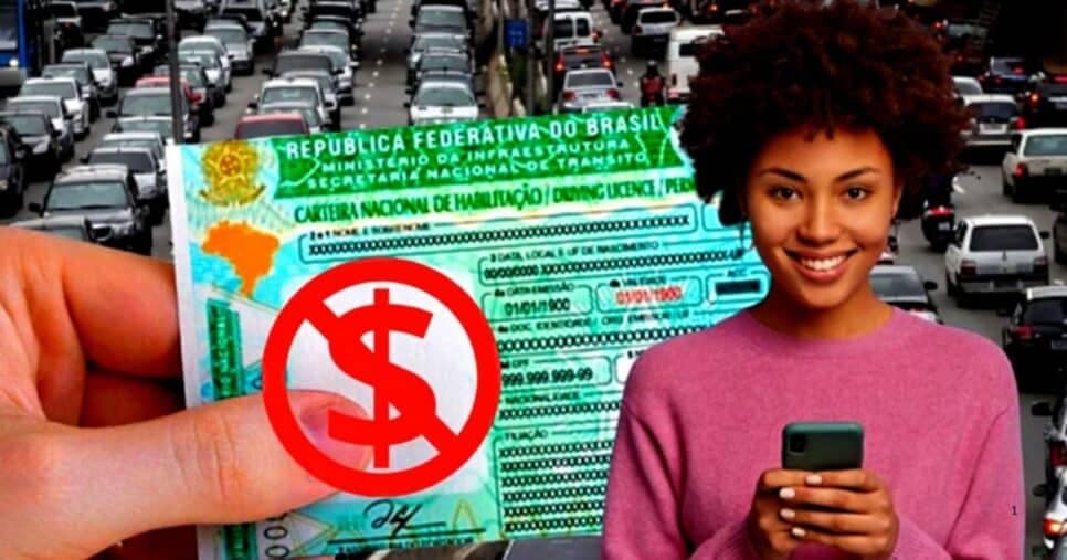 Informe do governo revela o que esses motoristas devem fazer para garantir a CNH de graça