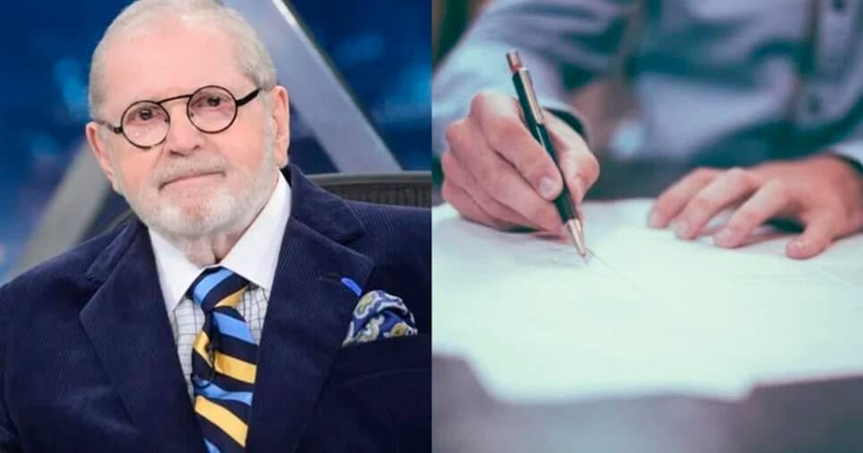 Carta psicografada de Jô Soares chega mensagem arrepiante e confissão do apresentador: “Me arrependo”