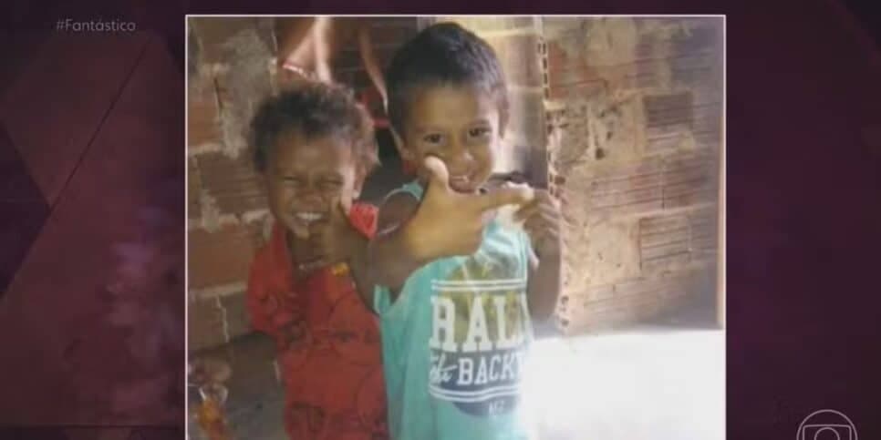 Em agosto de 2023, filhos de Francisca Maria morreram após comerem cajus envenenados — Foto: Reprodução/TV Globo Em agosto de 2023, filhos de Francisca Maria morreram após comerem cajus envenenados — Foto: Reprodução/TV Globo
