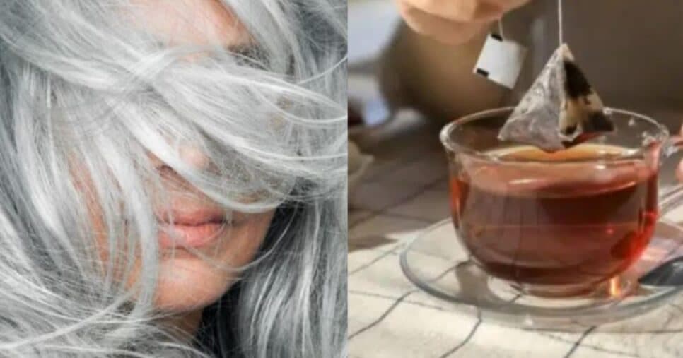 Fim dos fios brancos: Chá com 1 ingrediente acaba com grisalho e deixa idosas 60+ com carinha de 30