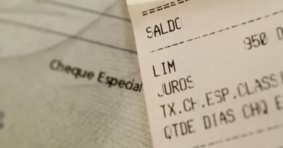 Cheque especial (Foto: Reprodução)