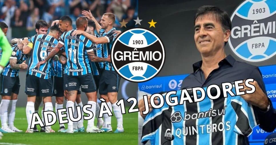 Quinteros desesperado: Alberto Guerra tem debandada de 12 jogadores no Grêmio na temporada de 2025