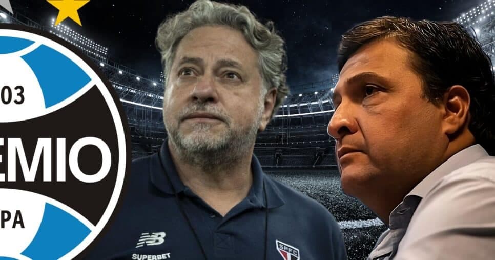 Guerra abre os cofres do Grêmio pra arrancar craque de R$ 6M do São Paulo e Casares bate martelo às pressas