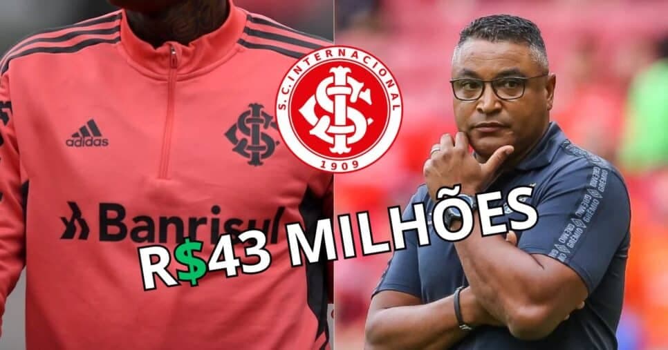 Adeus à joia de R$43M e chegada de craque do Flamengo: Roger Machado tem 2 grandes viradas no Internacional