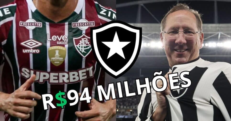 Rasteira em Mano Menezes: Textor libera PIX de R$94M para ter joia do Fluminense no Botafogo em 2025