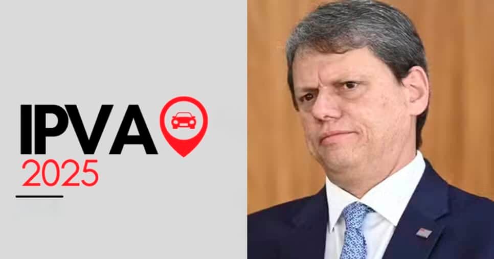 Isenção do IPVA: Tarcísio sanciona nova lei em SP e confirma melhor notícia a lista de motoristas em 2025