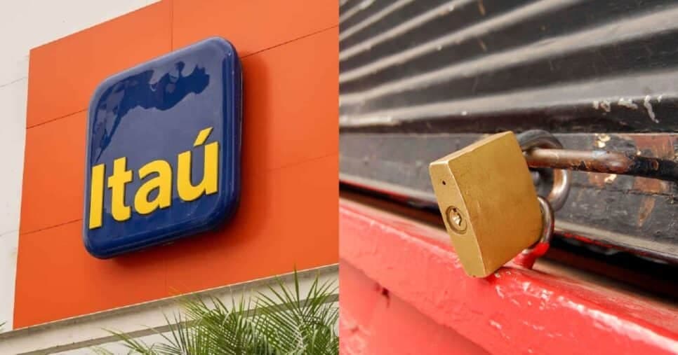 Adeus após 35 anos: Itaú confirma fechamento de agência gigantesca hoje (10) e clientes ficam em pânico
