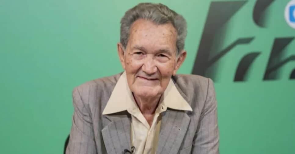 Léo Batista, a voz marcante da Globo (Foto: Reprodução/ Globo)