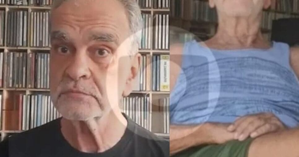 Com doença degenerativa, Maurício Kubrusly, da Globo, ressurge em foto mais magro e irreconhecível aos 79