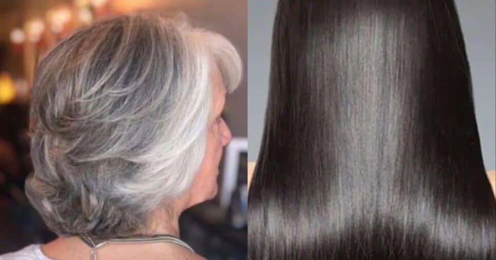 Receita para cabelo grisalho