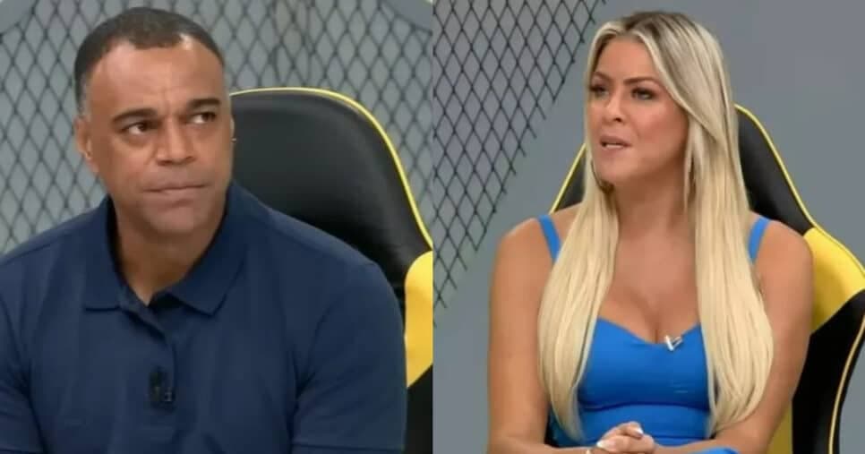 Renata Fan comete atitude imperdoável em recado público a Denílson após ele sair da Band: "Não é brincadeira"