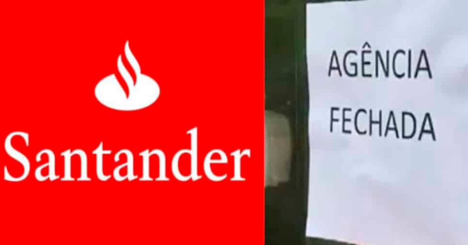 Atividades encerradas: Santander comunica fechamento de agência em SP em março de 2026