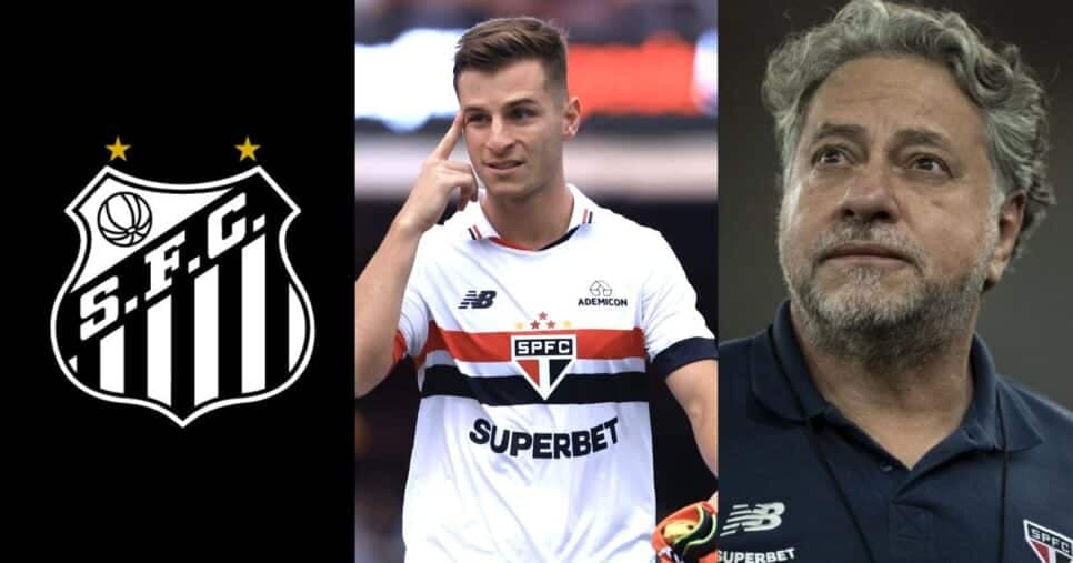 Rasteira no Santos e Casares ciente: Time da série A arranca Galoppo do São Paulo hoje(03)