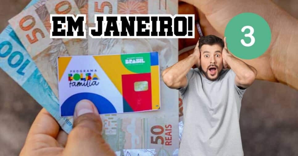 Haddad ciente: Bolsa Família confirma 3 extras em JANEIRO pra salvar beneficiários em 2025