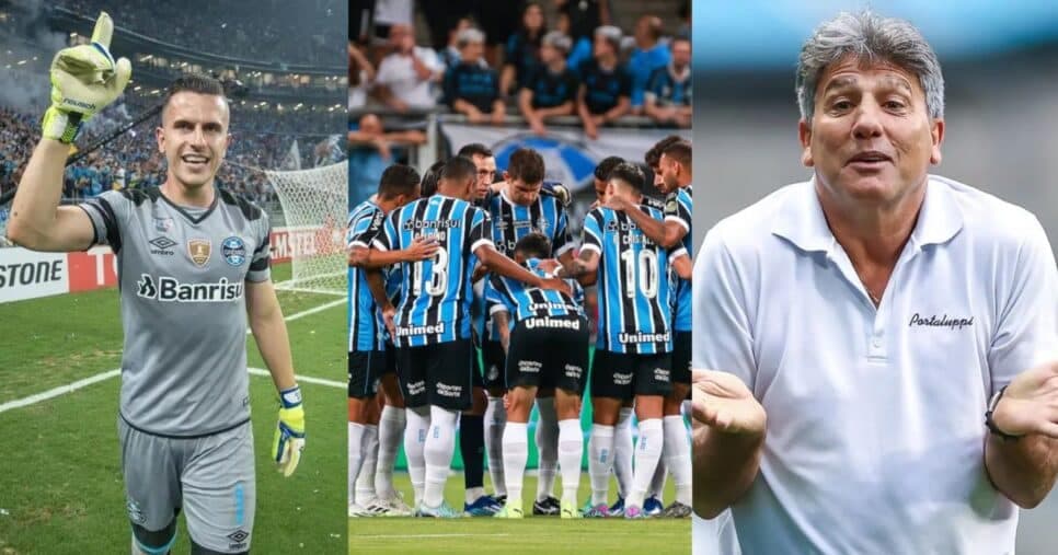 Retorno de Grohe, debandada de 8 craques e veredito de vingança de Renato Gaúcho: 3 viradas no Grêmio em 2025