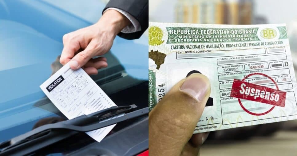 Detran em alerta: Lei de trânsito em vigor crava multa acima de R$5 mil e suspensão da CNH por infração comum