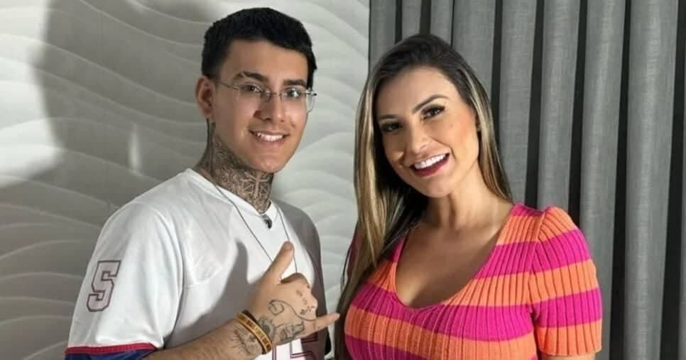 Venda de pelos pubianos e vídeo de sexo com o padrasto: Filho de Andressa Urach escandaliza com 2 bombas