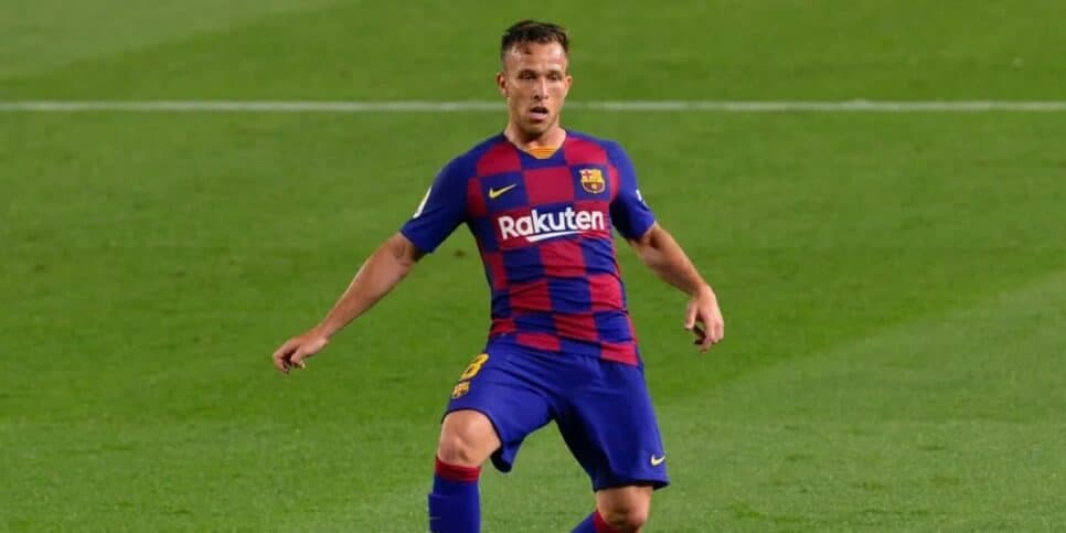 Arthur Melo defendeu o Barcelona durante 2 anos (Reprodução: Pau Barrena)