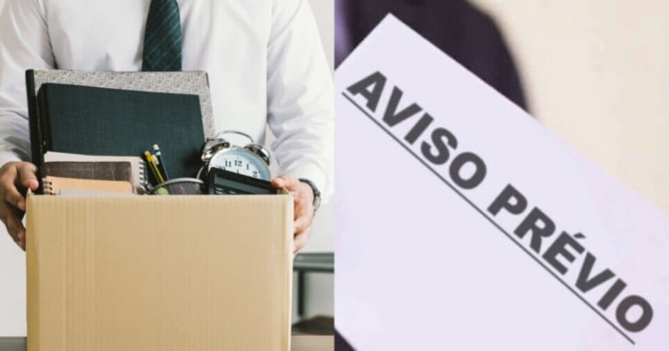 Fim de saque de 100% do Aviso Prévio: Lei trabalhista em vigor corta 50% do benefício por 1 atitude de CLTs