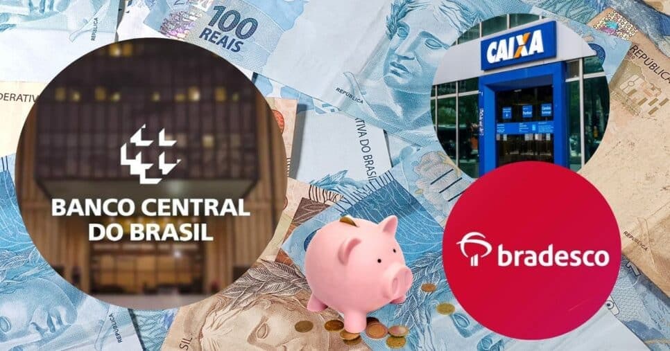 Banco Central emite comunicado com veredito de quem tem R$ 1 mil em poupança na Caixa, Bradesco e mais