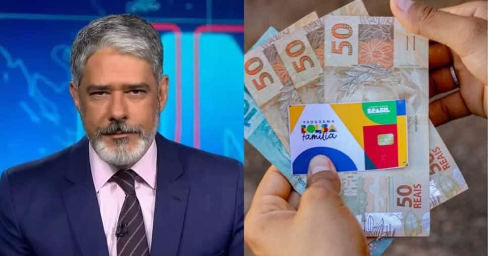 R$ 600 pelos ares: Bonner paralisa JN com veredito de proibição no Bolsa Família que atinge beneficiários em 2025