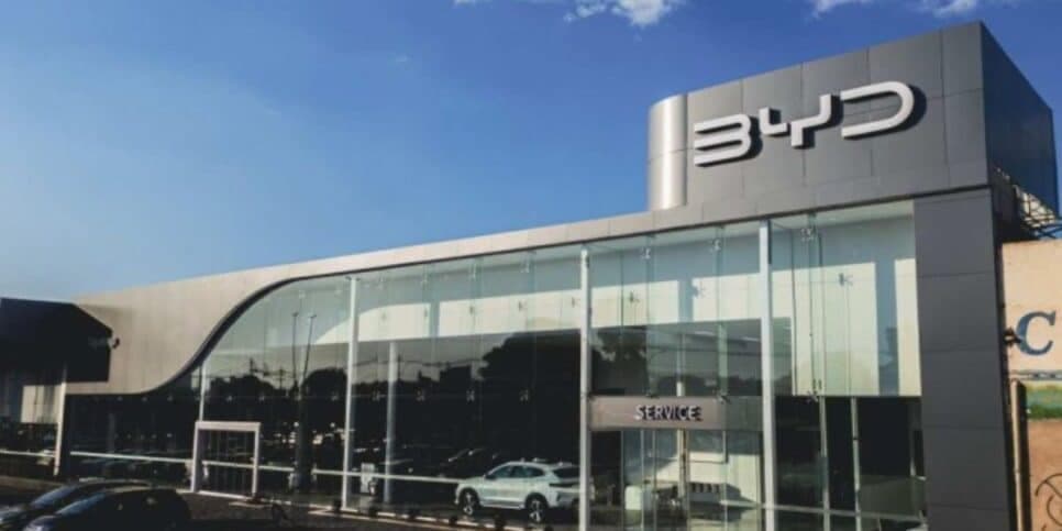 BYD anunciou a isenção do IPVA para alguns modelos em janeiro (Reprodução: BYD)