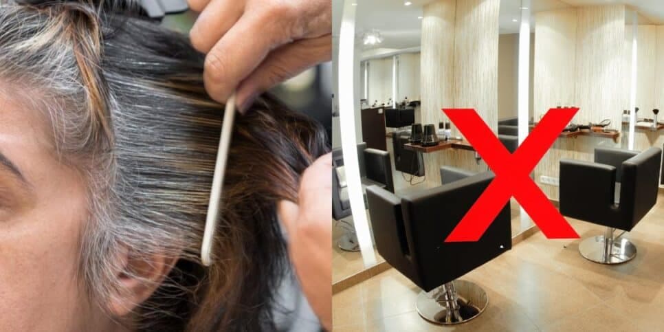 Tinta natural reverte até o último fio de cabelo branco com 2 ingredientes e faz idosas 60+ economizarem no salão