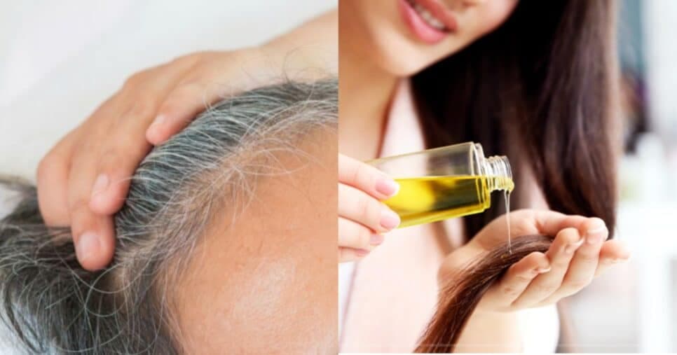 Óleo natural promete escurecer fios brancos e devolver o brilho ao cabelo sem precisar de tinta