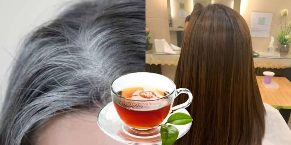 Tchau, tinta com química: 3 chás naturais revertem da raiz a ponta do cabelo branco em minutos