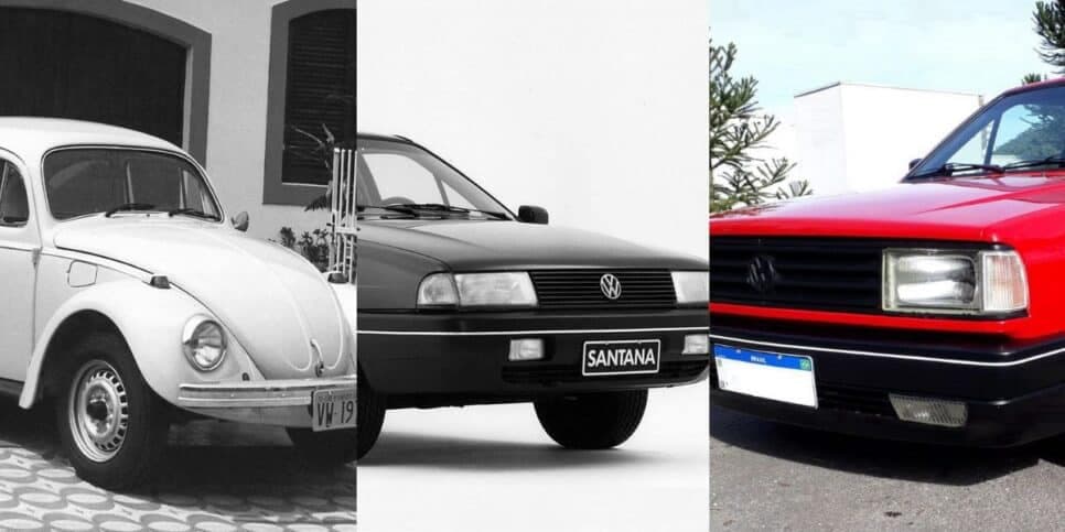Fusca, Santana e Voyage: 3 carros populares nº1 da Volkswagen e a ressurreição após saírem de linha