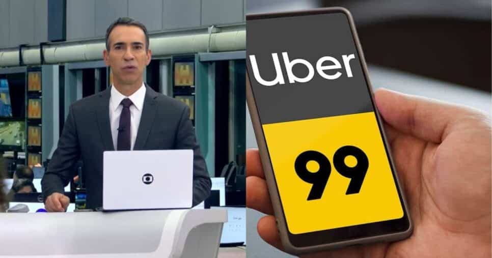 “A partir de hoje”: Proibição na Uber e 99 é anunciada por Tralli no JH e atinge motoristas de aplicativo em 2025