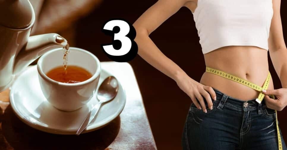 Cintura fininha em dias: Chá emagrecedor com 3 ingredientes acaba com a gordura da barriga e do braço
